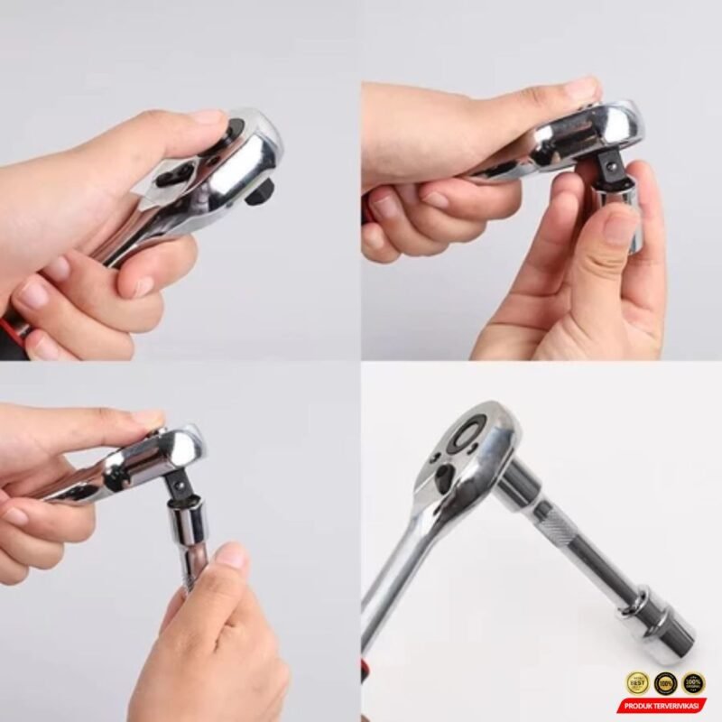 Set Kunci Sock Heavy Duty Toolkit Pas Ring Motor Mobil