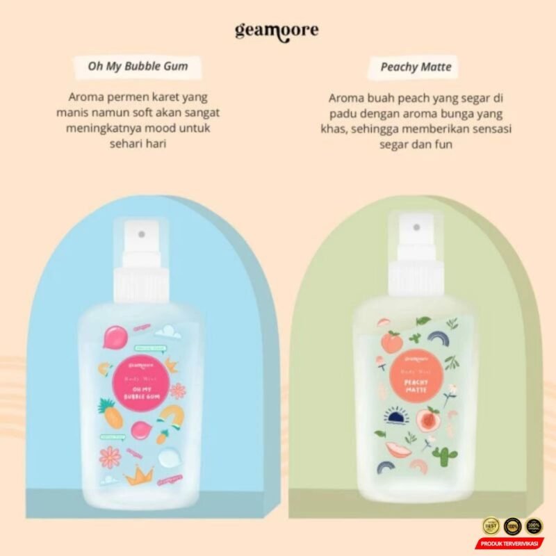 Geamoore Body Mist Spray 30ml - Gambar 6