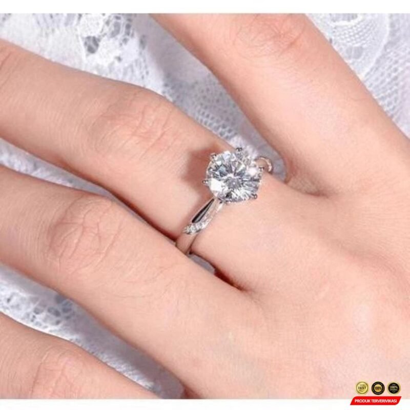 Cincin Moissanite