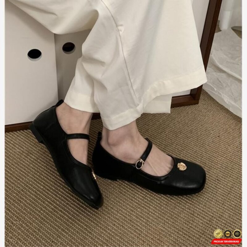Sepatu Flatshoes Wanita Korea Elegan
