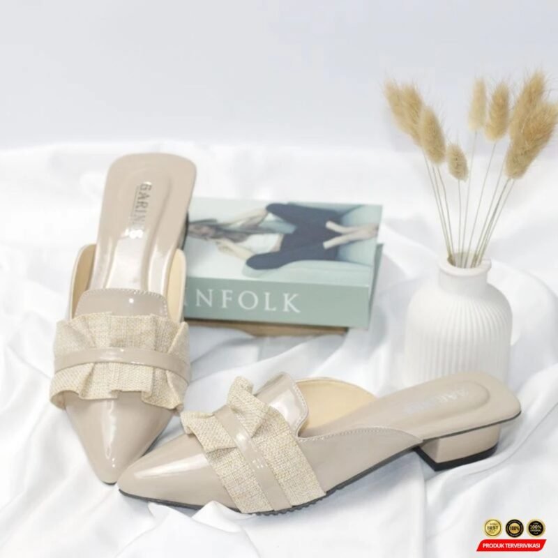 Sepatu Sandal Mules Wanita