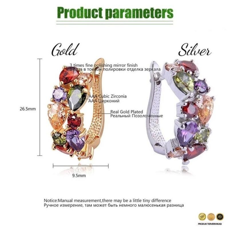Anting Jepit Aesthetic Wanita Korea Elegan