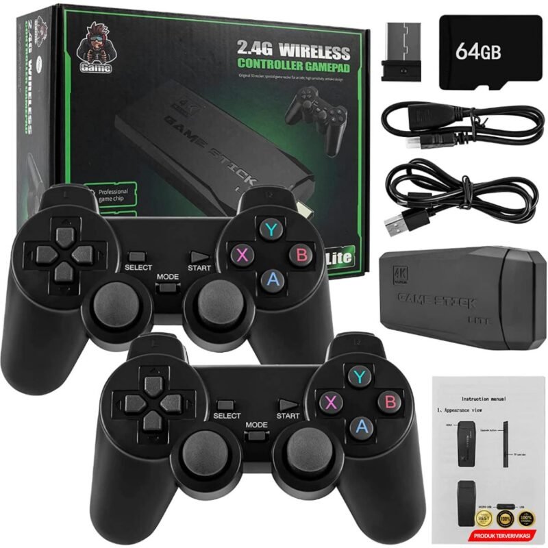 Wireless Retro Video Games HDMI TV Game Stick M8 Console