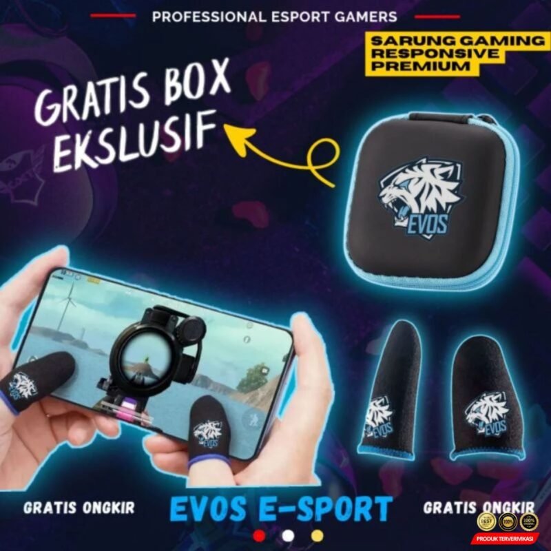 Sarung jempol gamers game anti basah Premium