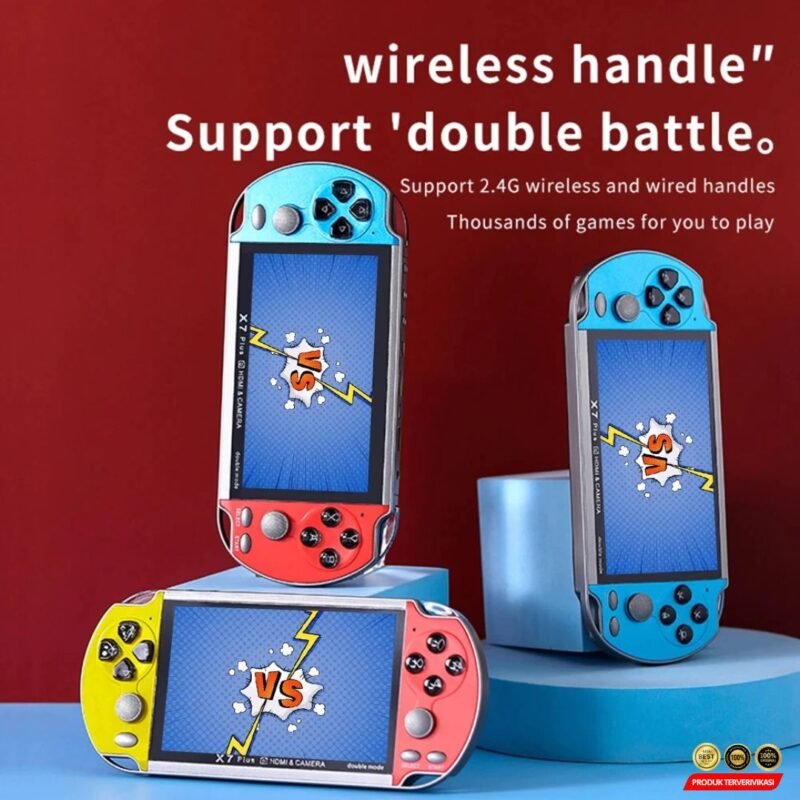Handheld X7+ Game Console With Camera 4.3 Inch Screen HD Compatible Dual Joystick - Image 7