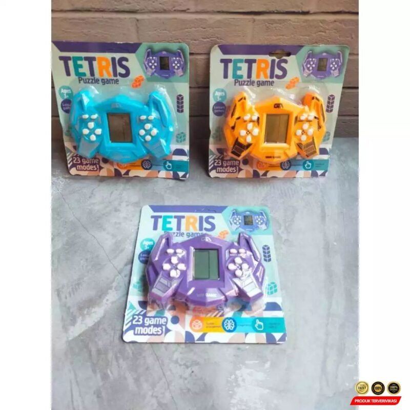 Mainan Gamebot Pesawat Game Boy Tetris Puzzle Game Gimbot - Image 5