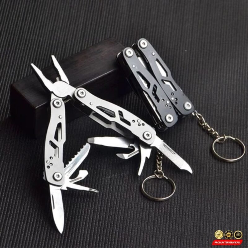 Multitool Stainless Lipat – Tang + Perkakas Lengkap Travel - Image 3