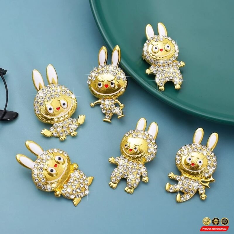 Pin Bros Labubu Lucu | Koleksi Karakter Unik & Aesthetic Kekinian - Gambar 7