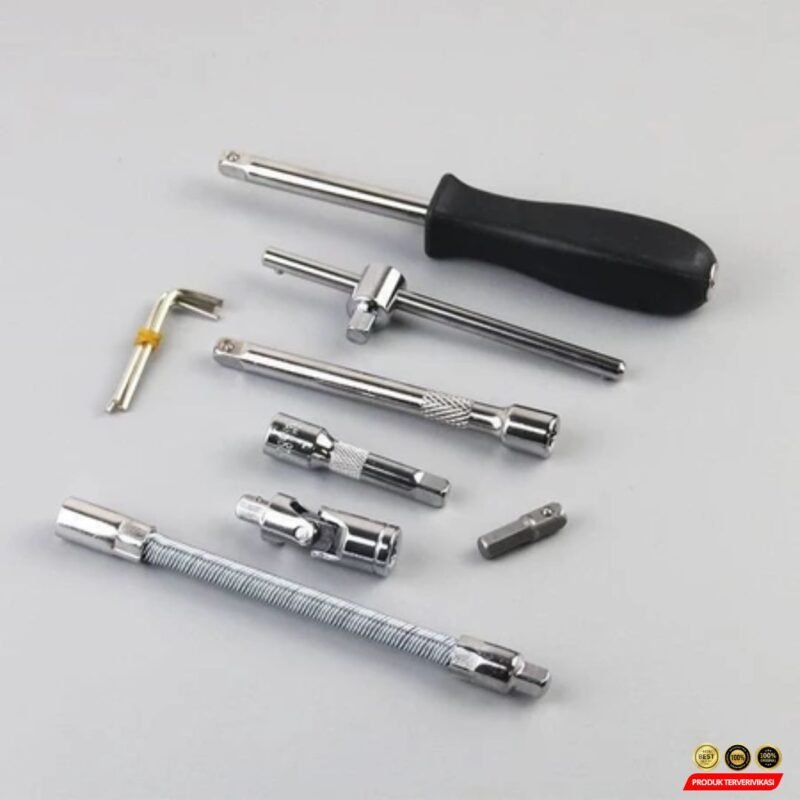 Set Kunci Sock Heavy Duty Toolkit Pas Ring Motor Mobil