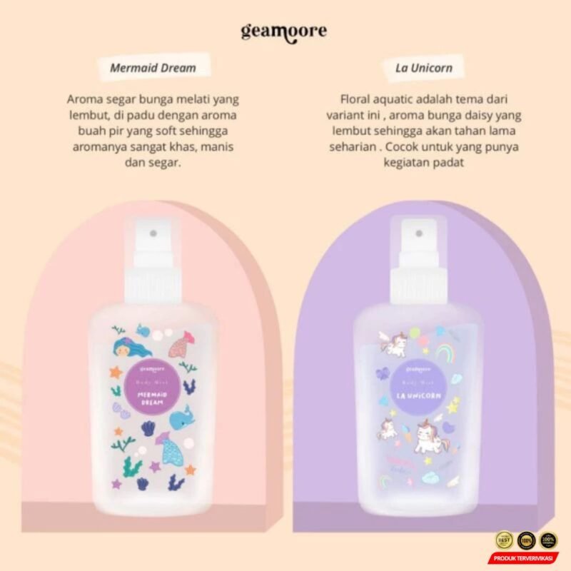 Geamoore Body Mist Spray 30ml - Gambar 5