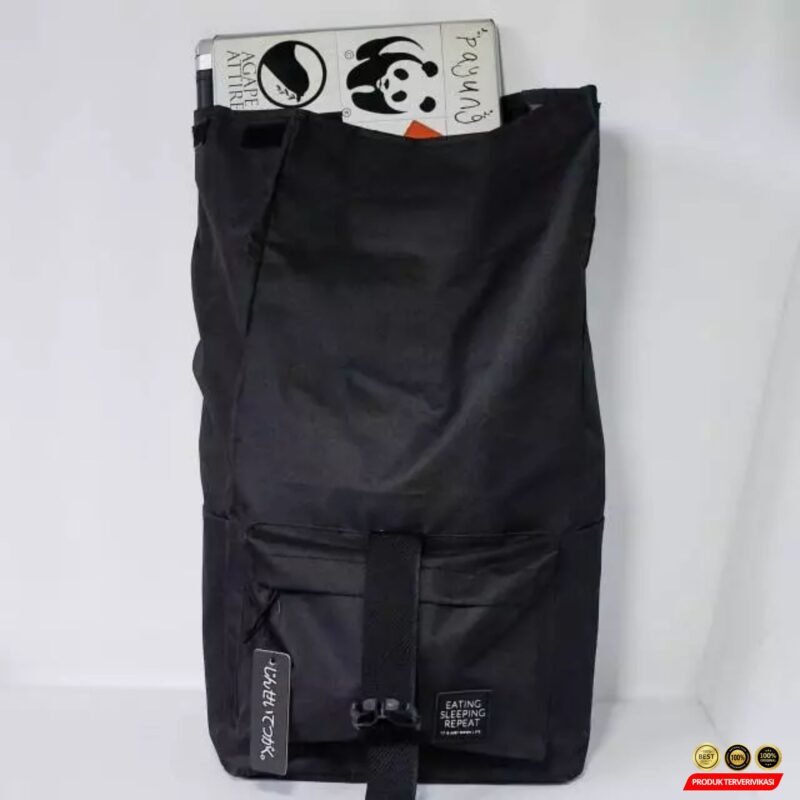Ransel Laptop Outdoor Rolltop – Stylish, Muat Banyak, dan Nyaman Dipakai - Gambar 4