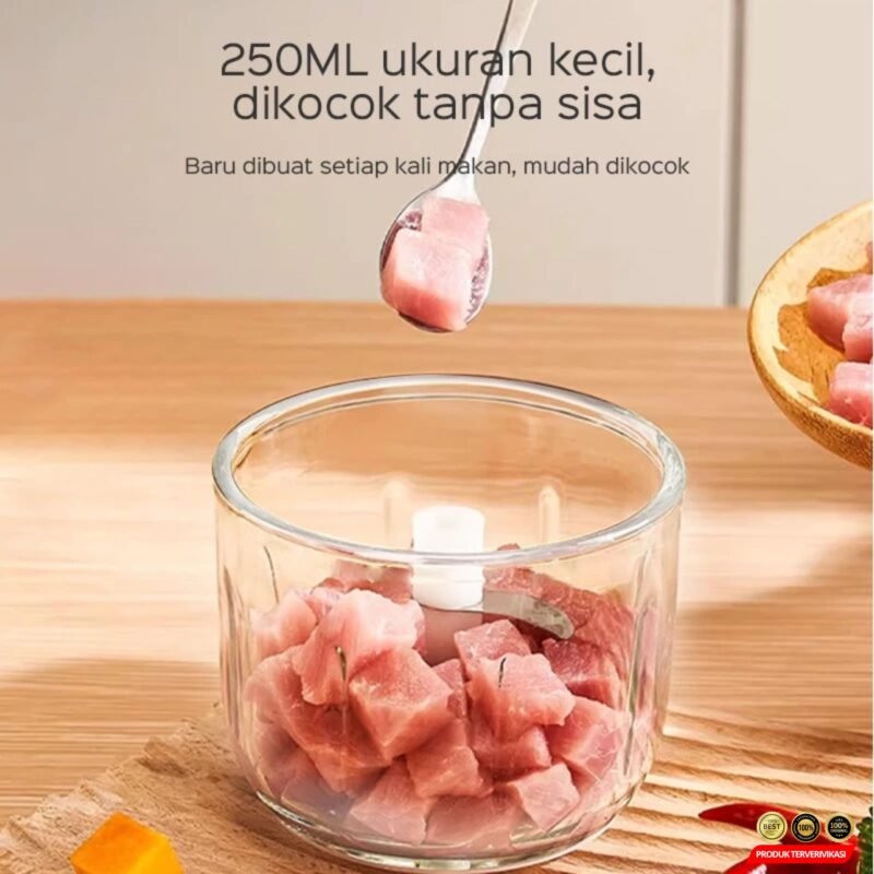 Mini Chopper Blender Penggiling Bumbu Dapur Portable
