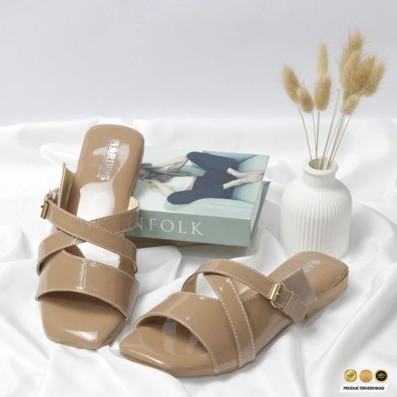 Sandal Teplek Wanita Garinns Model Flat