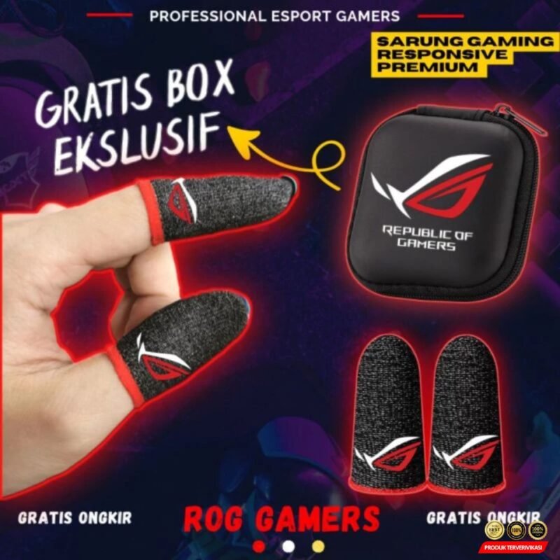 Sarung jempol gamers game anti basah Premium
