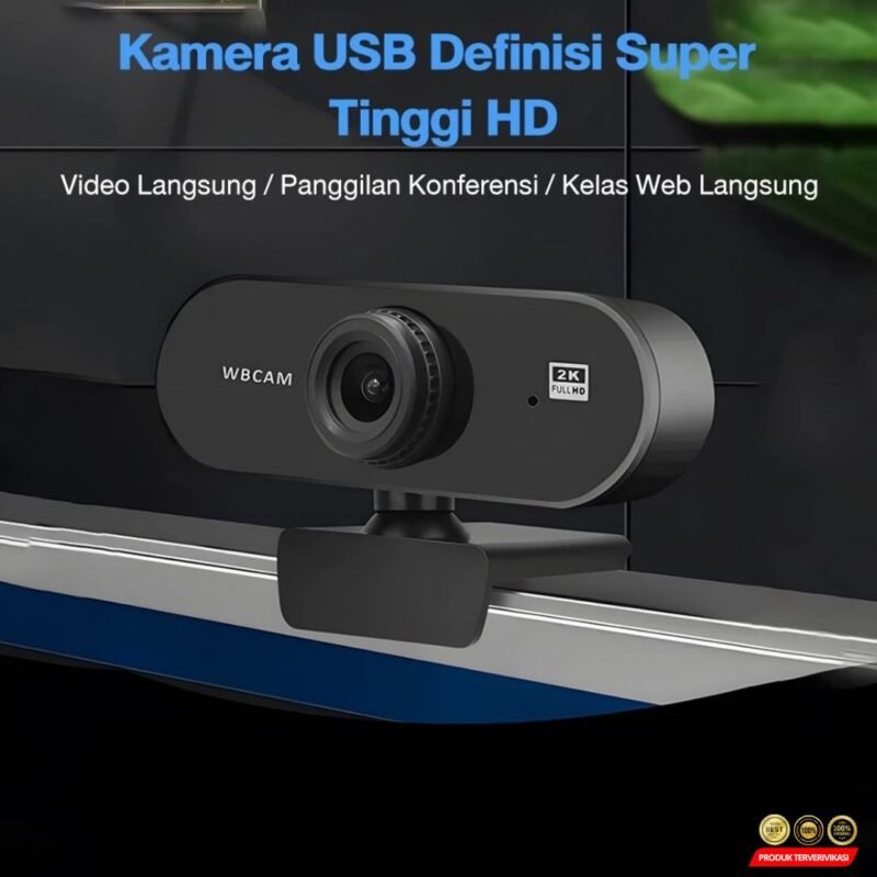 Webcam Full HD 1440P - Kamera Sudut Lebar 90° - Gambar 6