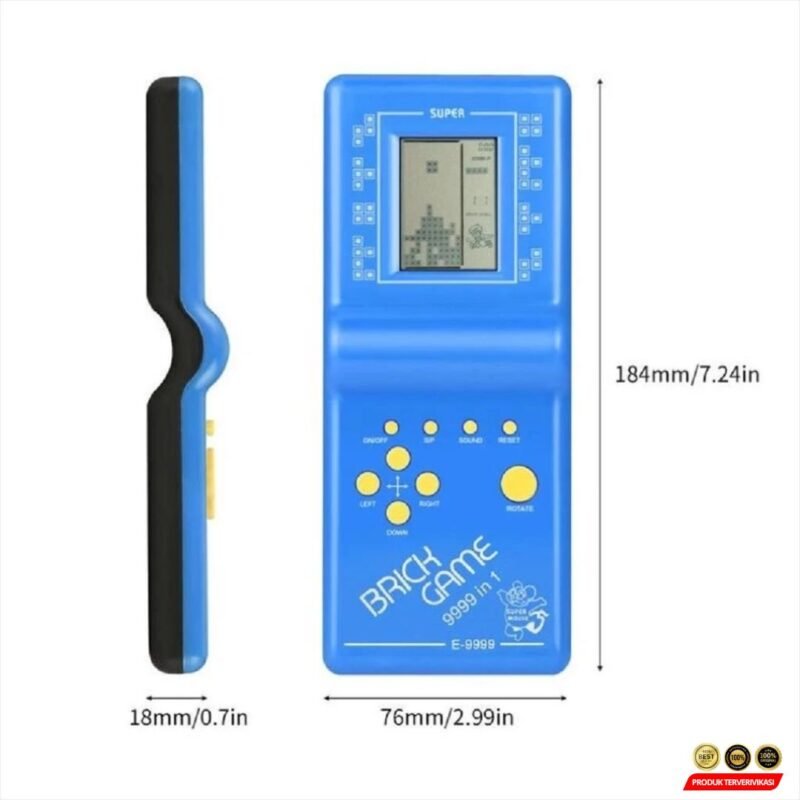 Mainan Brick Game 9999 IN 1 Tetris Gemboy Gembot / Mainan Jadul GAMEBOY GAMEBOT - Image 5