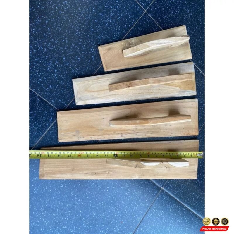Raskam Kayu Jati - Alat Gosok & Penghalus Semen Bangunan