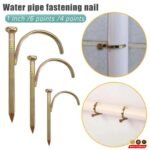 Set 50 Klem Pipa Air + Paku Klip Beton - Cegah Pipa Kendor
