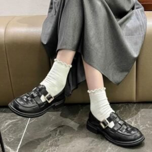 Sepatu Modis Wanita Kerja Loafers Docmart