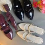 Sandals Wanita Glossy Model Mary Jane