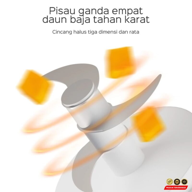 Mini Chopper Blender Penggiling Bumbu Dapur Portable