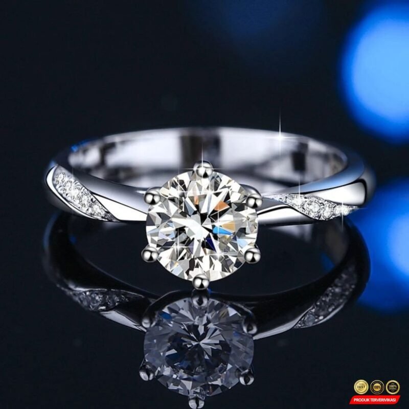 Cincin Moissanite