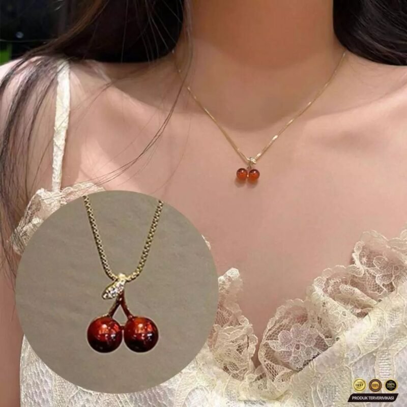 Kalung Cherry Wanita
