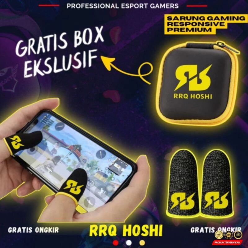 Sarung jempol gamers game anti basah Premium