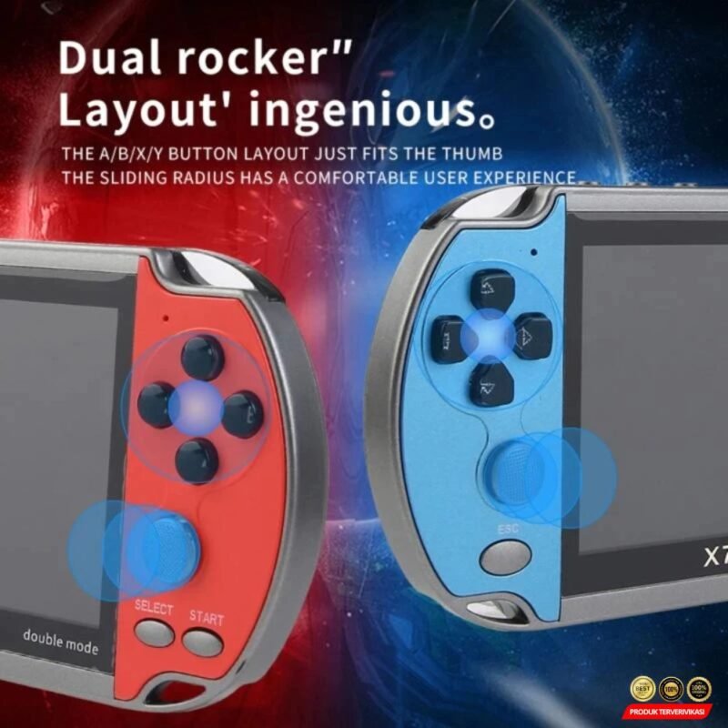 Handheld X7+ Game Console With Camera 4.3 Inch Screen HD Compatible Dual Joystick - Image 5