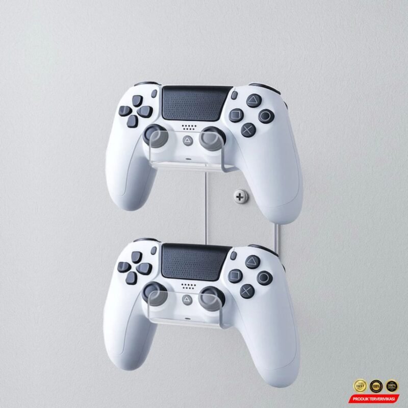 Stand Holder Stik PS 3 4 5 Akrilik Gaming Coinsole Switch Hanger - Image 5
