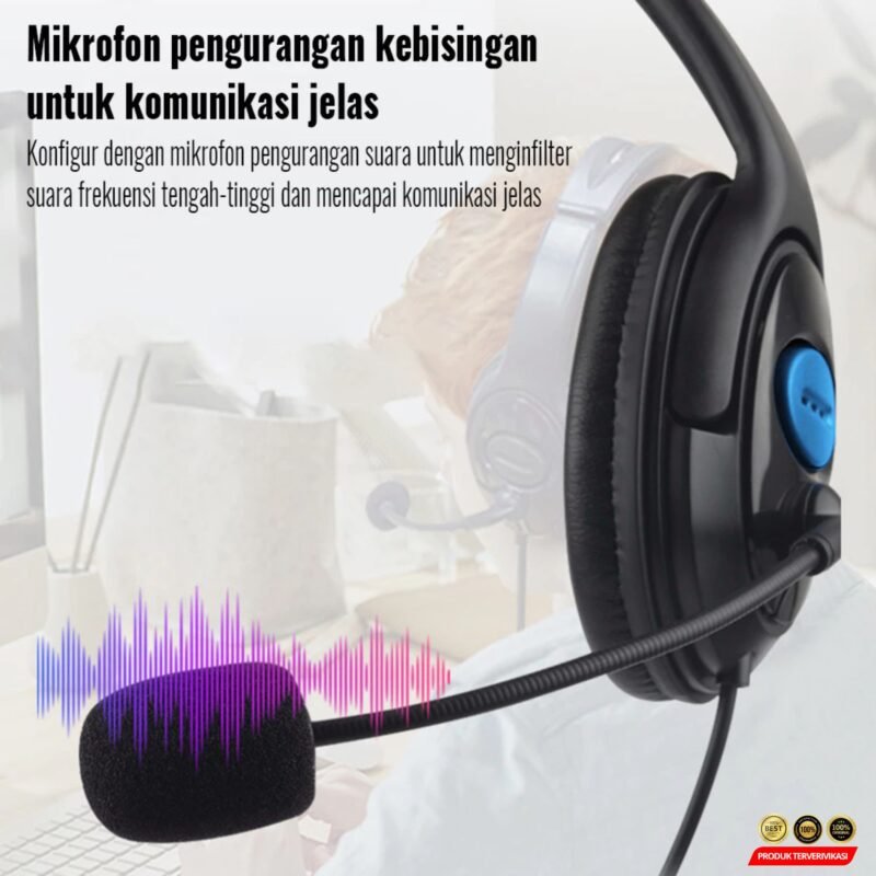 Headphone Gaming Bando – Suara Stereo Bass
