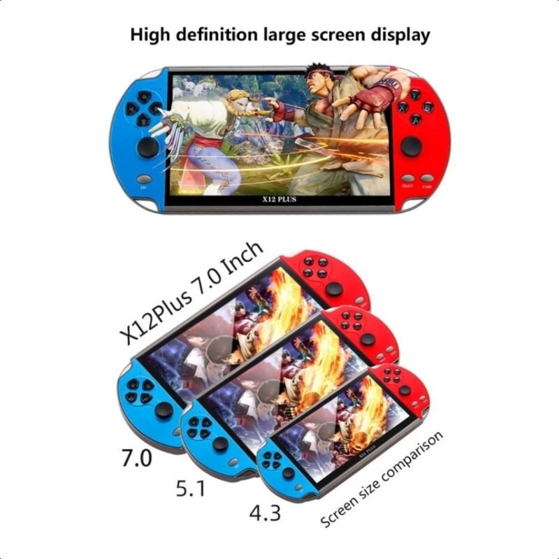 layar besar dual joystick retro game arcade handheld