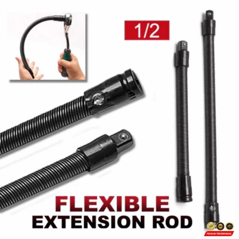 Extension Rod Fleksibel – Pemanjang Kunci Sok & Bor
