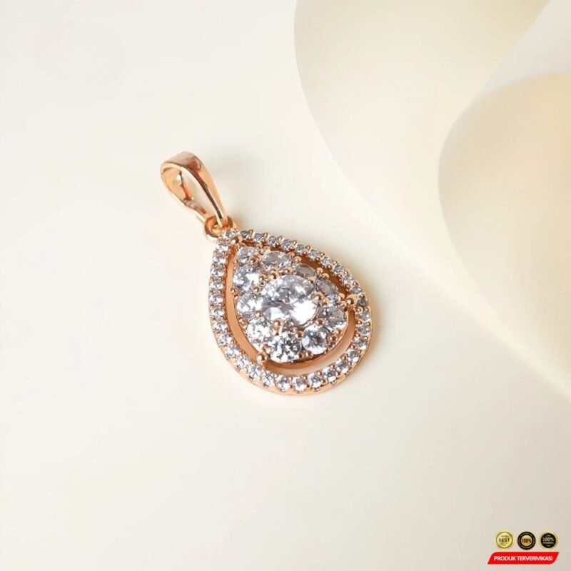 Kalung Liontin Kristal