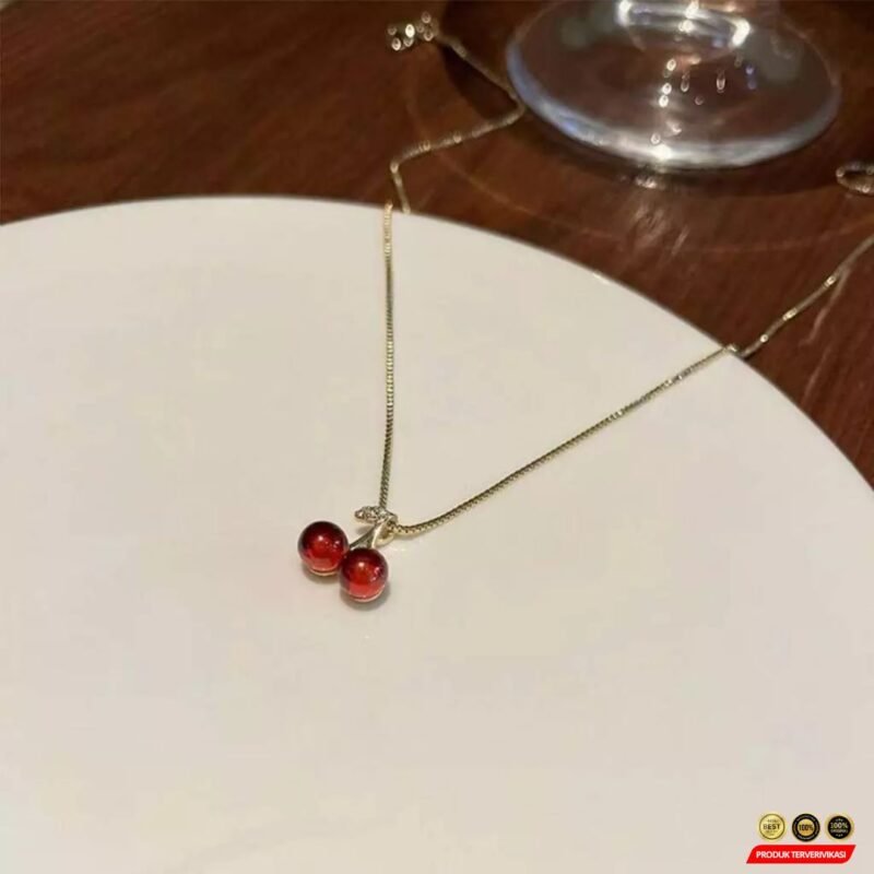 Kalung Cherry Wanita