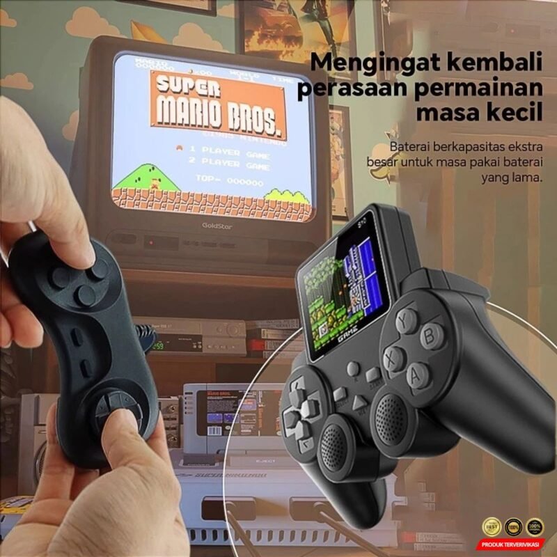 Konsol game portabel Game genggam retro