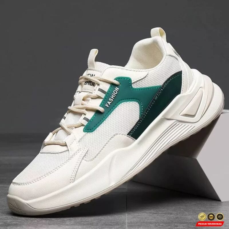 Sepatu Sneakers Pria Fashion Casual - Gambar 4