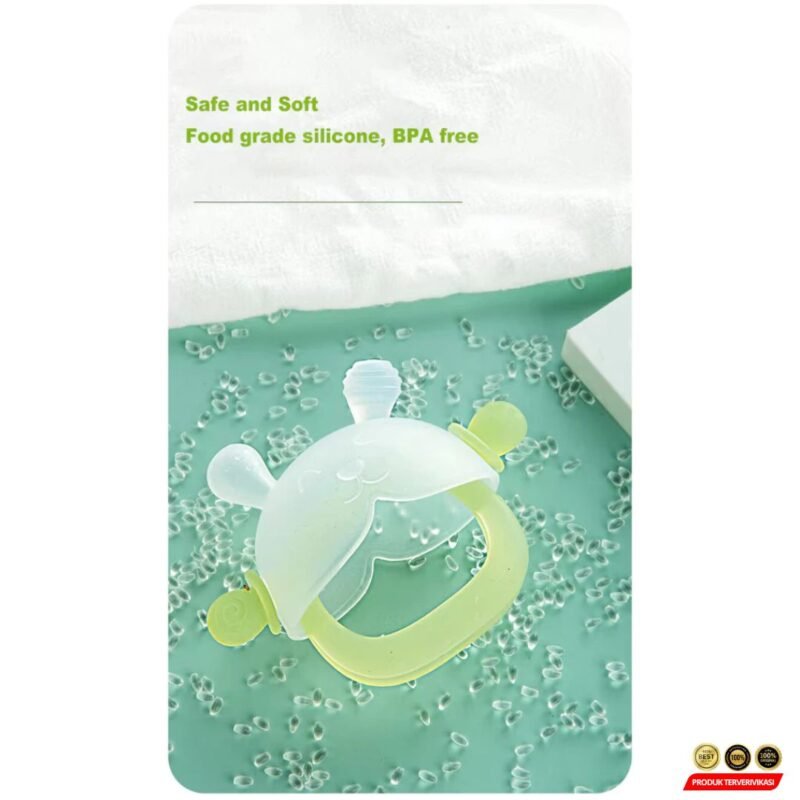 Gelang Teether Bayi Silikon | Mainan Gigitan Lembut & Aman untuk Tumbuh Gigi - Image 6