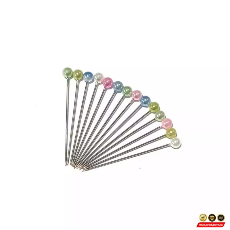 Jarum Pentul Warna-Warni isi 143 pcs | Peniti Hijab Premium dalam Box - Gambar 3