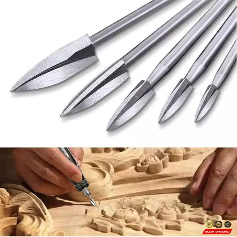 Set Mata Bor Ukir Kayu - Cutter Presisi untuk Wood Carving