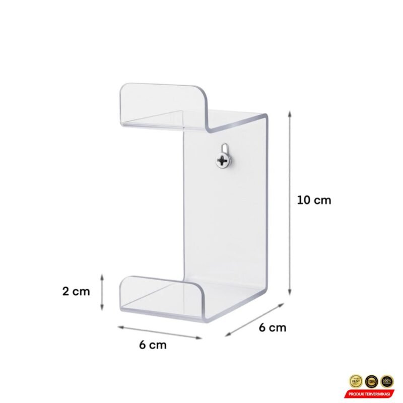Stand Holder Stik PS 3 4 5 Akrilik Gaming Coinsole Switch Hanger - Image 3