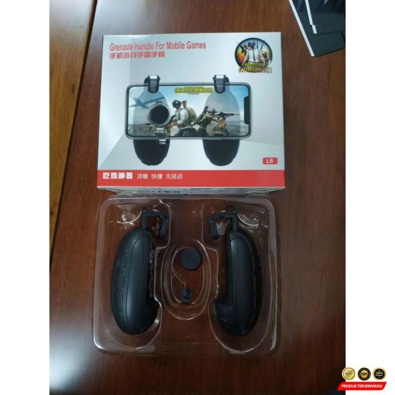 L1 R1 Game Trigger + Handle L8 – Joystick Mobile Gaming Multifungsi - Image 3