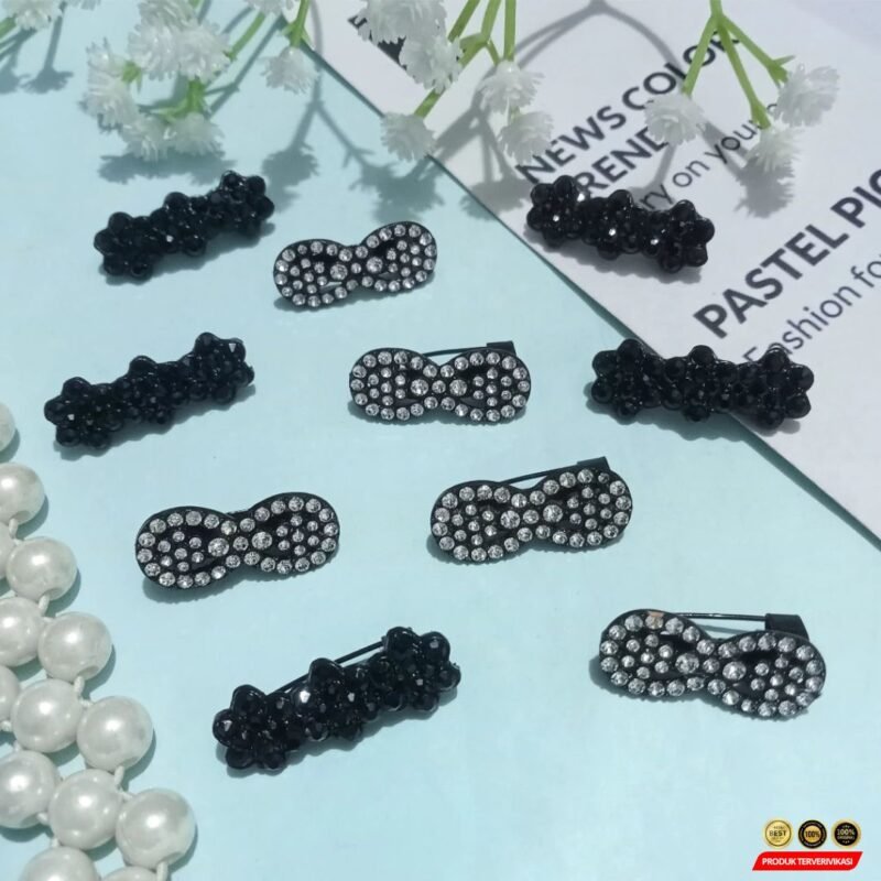 Bros Dagu Mini Elegan | Aksesori Kecil untuk Hijab & Jilbab Harian - Gambar 5