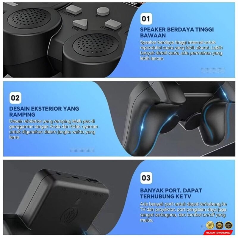 Konsol game portabel Game genggam retro
