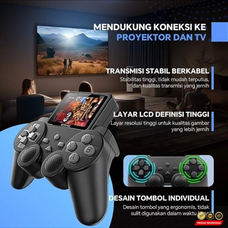 Konsol game portabel Game genggam retro