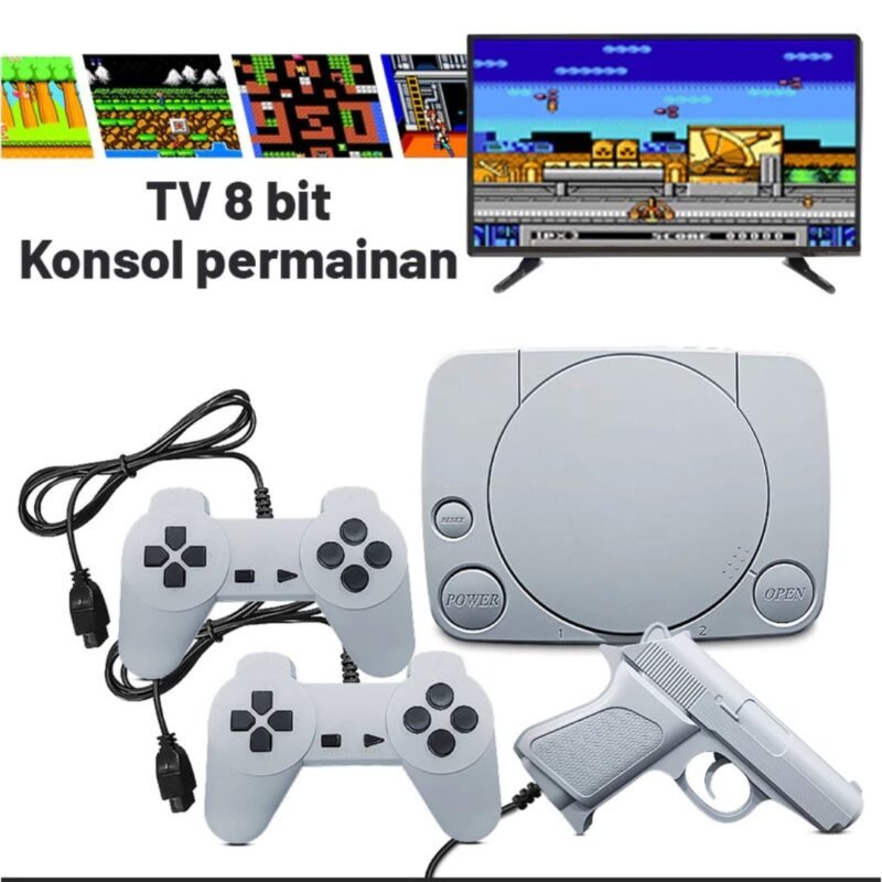 Nintendo game retro console 8bit TV version video game console - Gambar 6