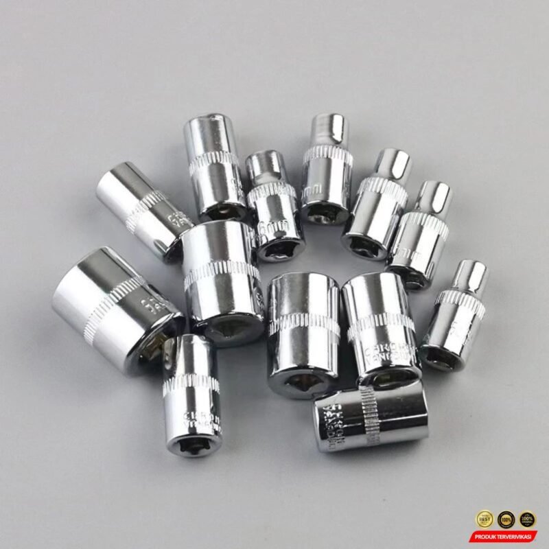 Set Kunci Sock Heavy Duty Toolkit Pas Ring Motor Mobil