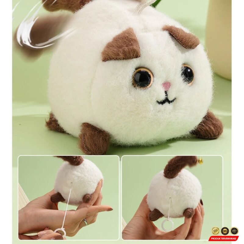 Mainan Gantung Kucing Lucu Boneka Bergerak