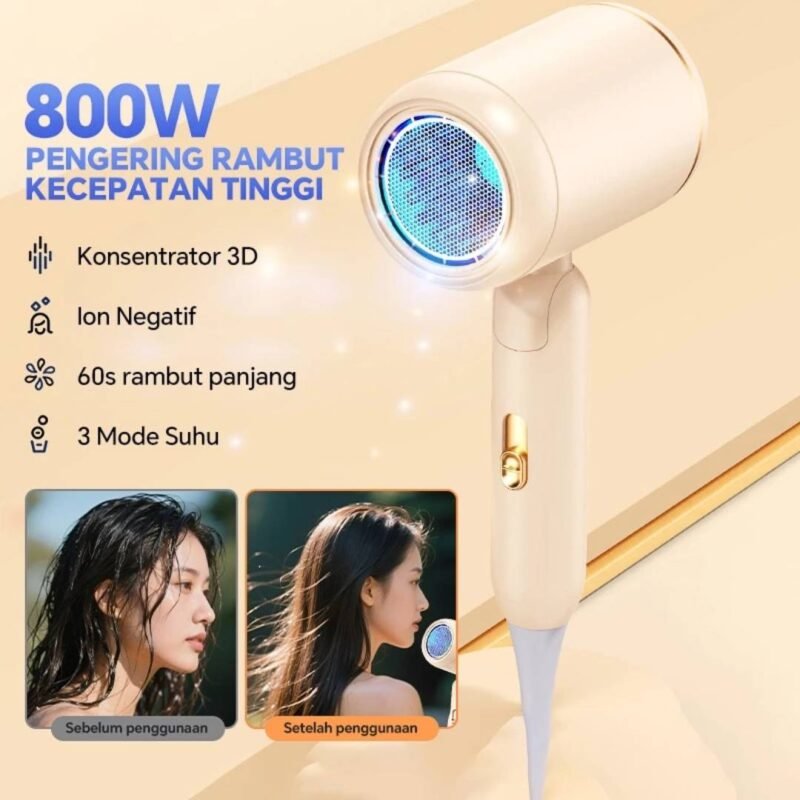 HairDryer Strong Portable Hair