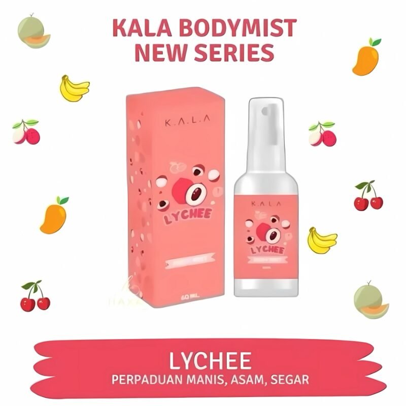 Body Mist Kala Spray Parfume 60ml lychee - Gambar 3